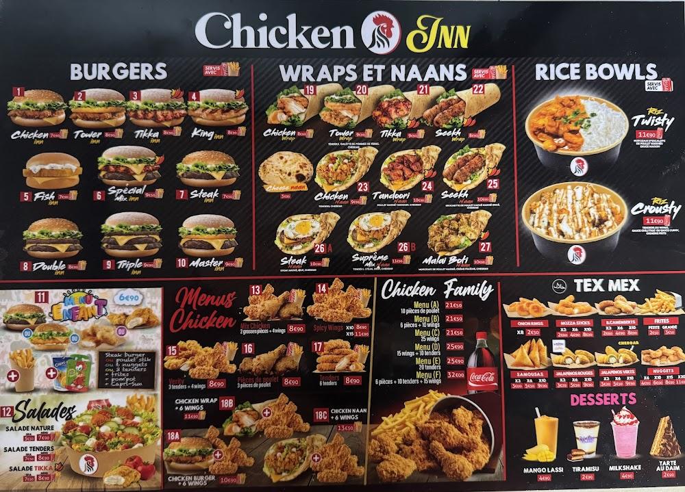 Chicken inn - Menu Image 1
